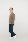 Strikkegenser Grant Brun