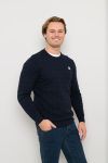 Strikkegenser Grant Marine