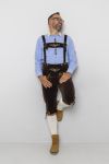 Bavaria Oktoberfestskjorte Blå