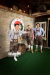 Bavaria Oktoberfestskjorte Rød