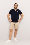 Polo Pique Luca Marine
