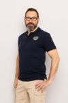 Polo Pique Luca Marine