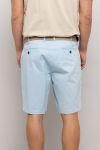 Chinos stretch shorts Salvador Lyseblå
