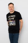 T-skjorte Pink Floyd Sort