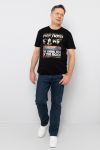 T-skjorte Pink Floyd Sort