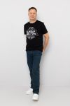 T-skjorte AC/DC Sort