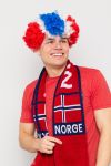 Parykk Norge Rød