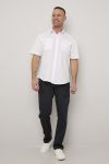 Victor kortermet pilotskjorte Hvit..