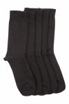 Safa 5pk sokker sort