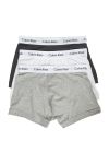 Calvin Klein boxer 3pk hvit, grå og sort