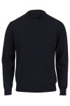 Denim & Casual Gilbert strikkegenser med ull marine