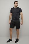 Run Renzo treningsshorts med lommer sort