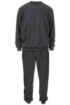 Basic loungewear genser og bukse grå