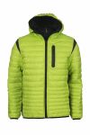 Benureo Luciano sporty vårjakke neongrønn