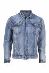 Denim & Casual Casey jeansjakke blå