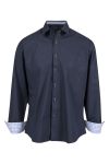Kingsmen Elias skjorte Slim fit marine