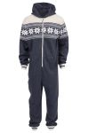 Vinterstjerne Christmas jumpsuit marine/beige