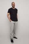 Casual T-shirt 2 pk V-hals Sort