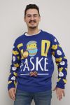 Påske Easterfun Påskegenser blå