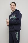Coca Cola hoodie marine