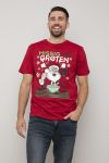 Crazy Christmas t-shirt rød.