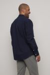 Alexander langermet skjorte , regular fit Marine