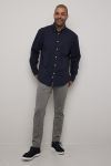 Alexander langermet skjorte , regular fit Marine