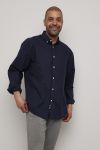 Alexander langermet skjorte , regular fit Marine