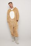 Christmas Julejumpsuit Reinsdyr beige..