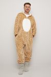 Christmas Julejumpsuit Reinsdyr beige..