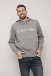 Calvin Klein hettegenser gråmelert.