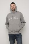 Calvin Klein hettegenser gråmelert.