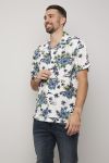 Aloha Hawaiiskjorte hvit.