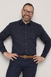 Penskjorte Fredrik Mørkmarine