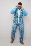Skidress Lasse blå.