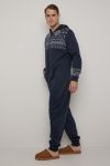 Jumpsuit til Herre Snø Marine
