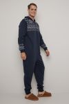 Jumpsuit til Herre Snø Marine
