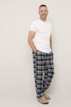 Taylor  pyjamasbukse Sort/Blå