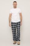 Taylor  pyjamasbukse Sort/Blå