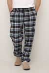 Taylor  pyjamasbukse Sort/Blå