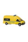 Norsk Ambulanse med lyd 20cm gul