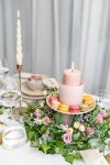 Lysglass Ø 9,5 H 10 cm Rosa