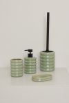 Toalettbørste med holder Wheels 10,5cm x39,5cm Grønn