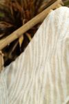 Håndkle Zebra 80x160 Offwhite-beige