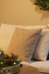 Putetrekk Melert Beige