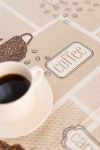 Voksduk Kaffe Beige-brun