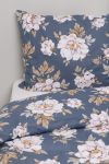 Sengesett Glatt Classic Peonie 200x220 Blå-hvit