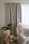 Gardin 130x220cm Blackout Lys beige