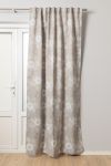 Gardin 130x220cm Blackout Flora Lys beige