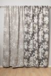 Gardin 130x220cm Blackout Flora Lys beige